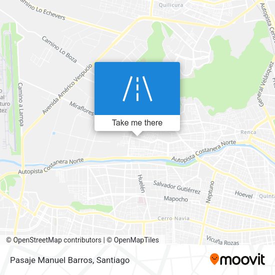 Mapa de Pasaje Manuel Barros