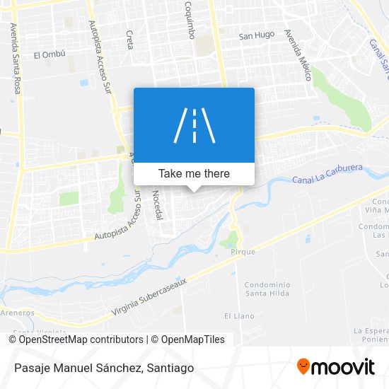 Pasaje Manuel Sánchez map