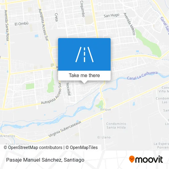 Pasaje Manuel Sánchez map