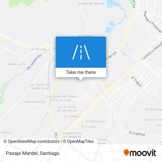 Mapa de Pasaje Mardel