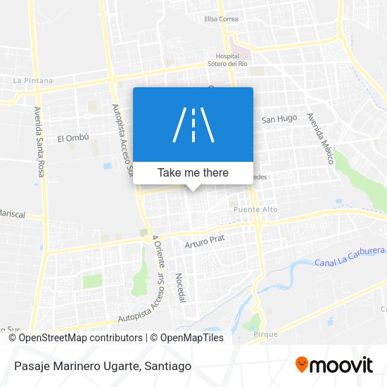Mapa de Pasaje Marinero Ugarte