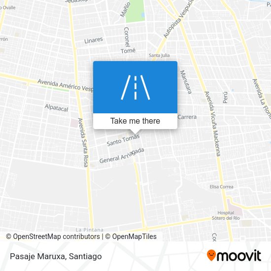 Mapa de Pasaje Maruxa