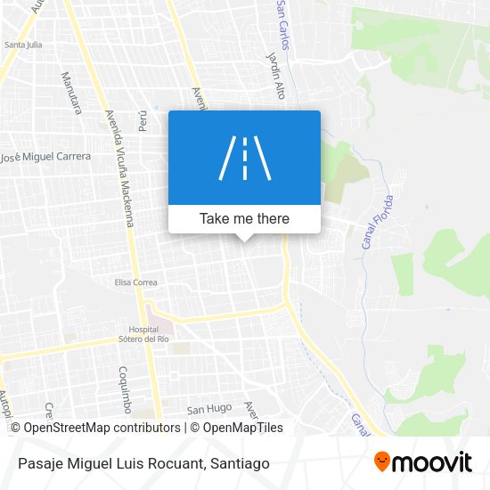 Pasaje Miguel Luis Rocuant map