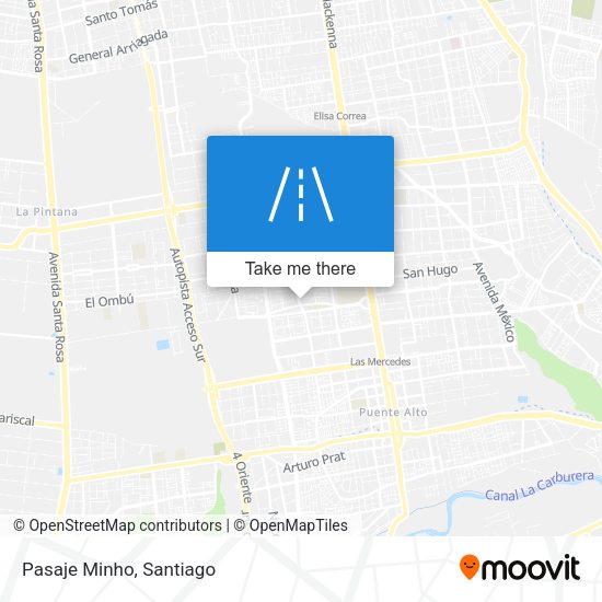 Mapa de Pasaje Minho