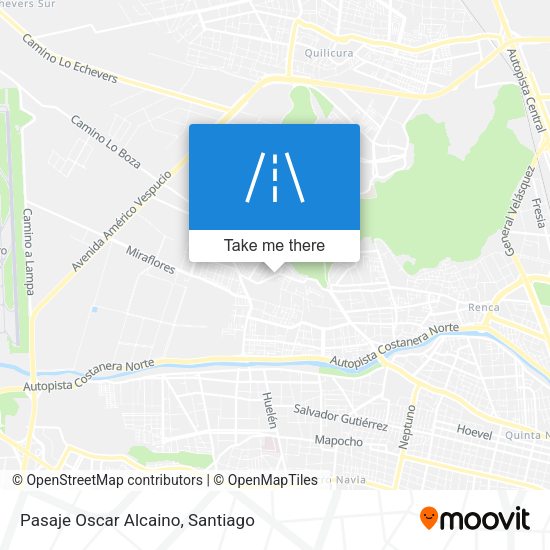 Pasaje Oscar Alcaino map