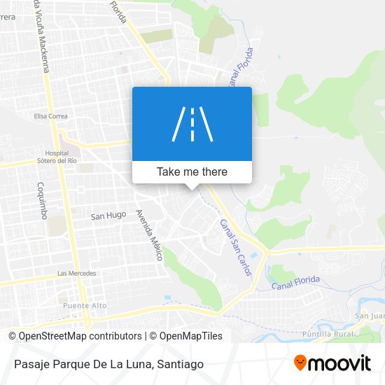 Pasaje Parque De La Luna map