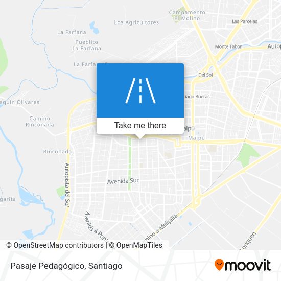 Pasaje Pedagógico map