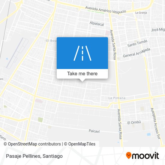 Mapa de Pasaje Pellines