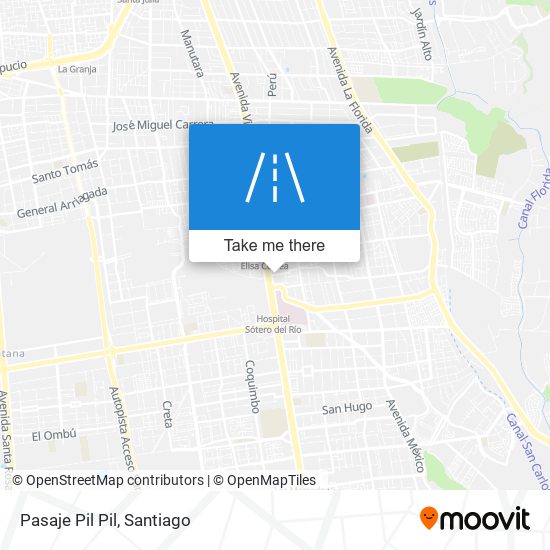 Pasaje Pil Pil map