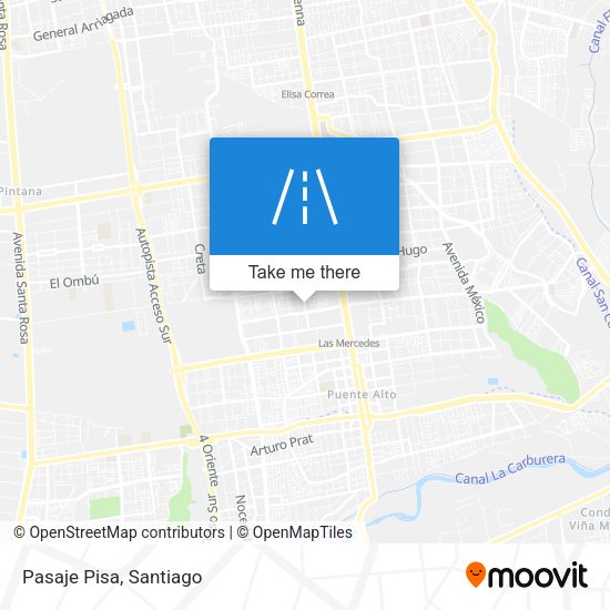 Mapa de Pasaje Pisa