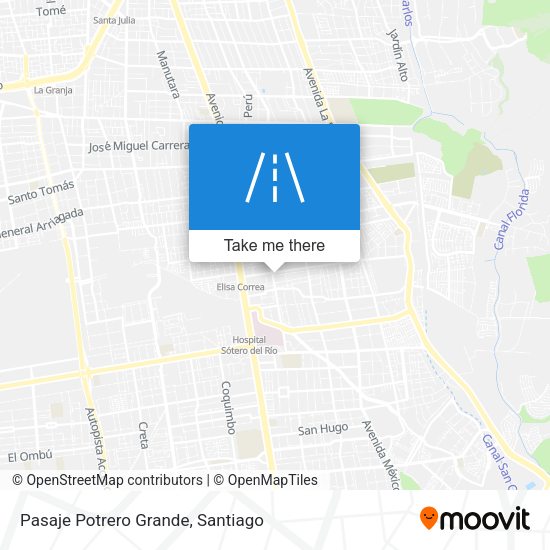 Pasaje Potrero Grande map