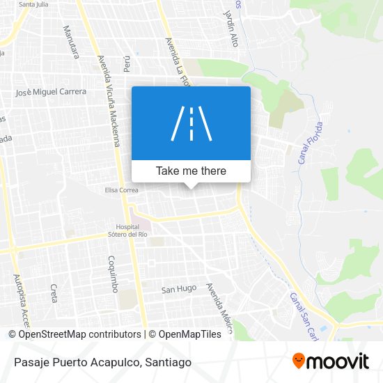 Pasaje Puerto Acapulco map
