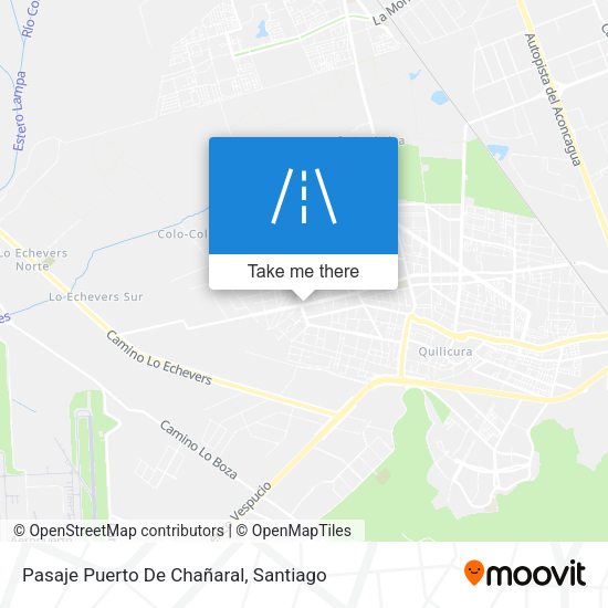 Pasaje Puerto De Chañaral map