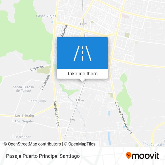 Mapa de Pasaje Puerto Principe