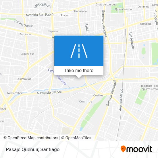 Mapa de Pasaje Quenuir