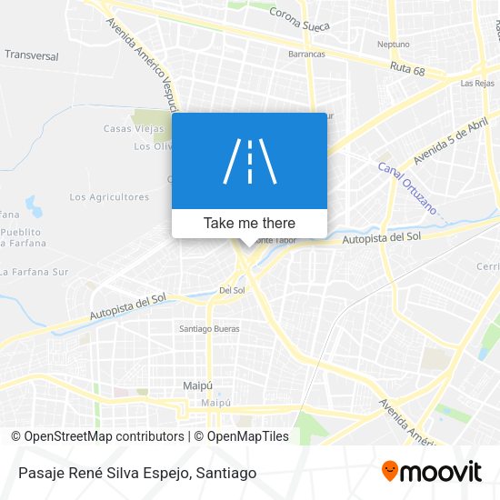 Pasaje René Silva Espejo map