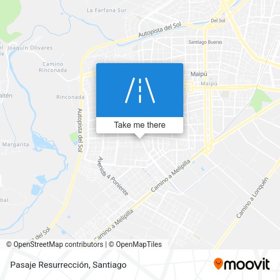 Mapa de Pasaje Resurrección