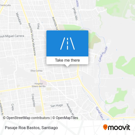 Mapa de Pasaje Roa Bastos