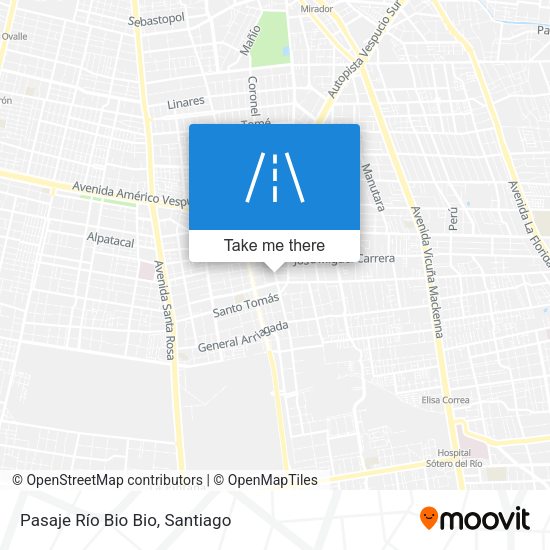 Pasaje Río Bio Bio map