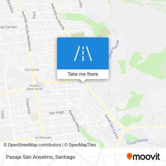 Mapa de Pasaje San Anselmo