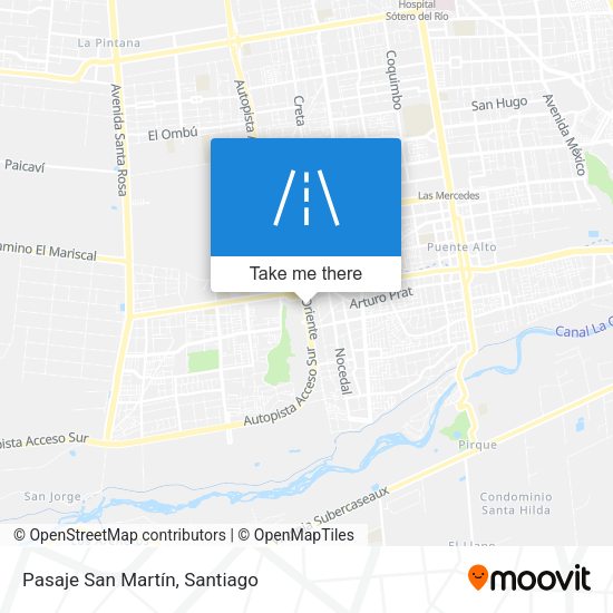Pasaje San Martín map