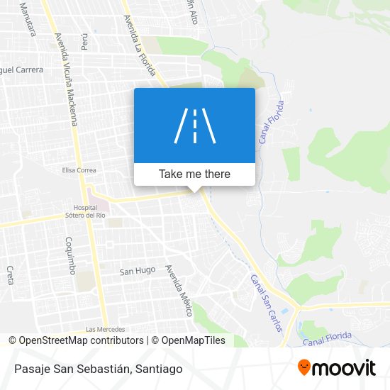 Pasaje San Sebastián map