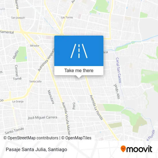 Pasaje Santa Julia map