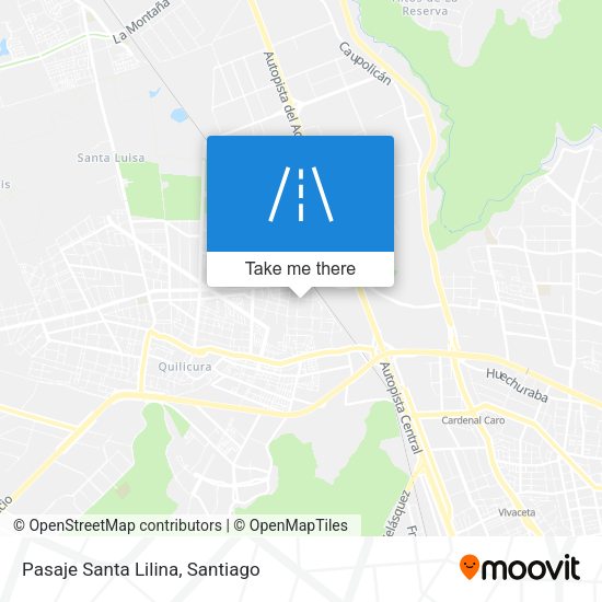 Mapa de Pasaje Santa Lilina