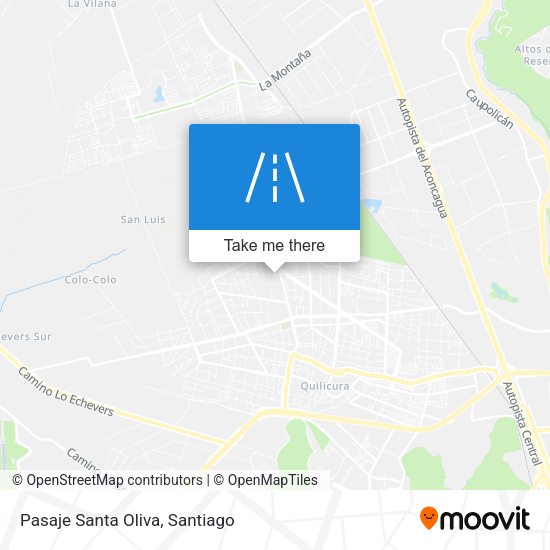 Mapa de Pasaje Santa Oliva