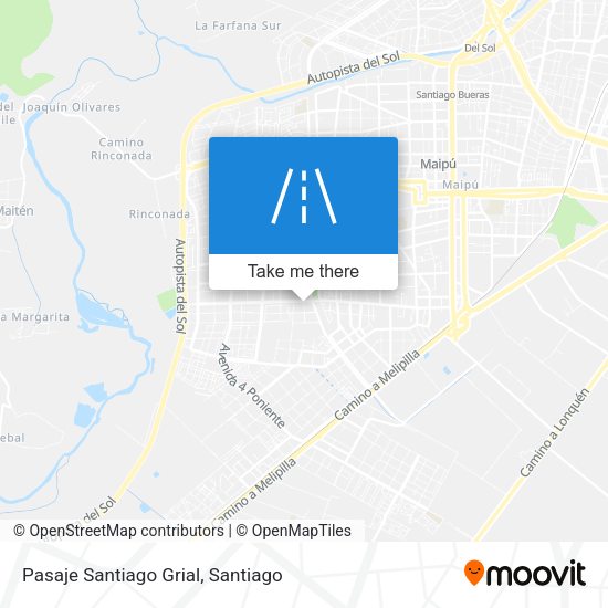 Pasaje Santiago Grial map
