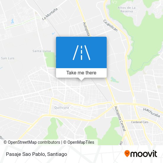 Mapa de Pasaje Sao Pablo