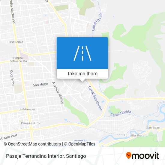 Mapa de Pasaje Terrandina Interior