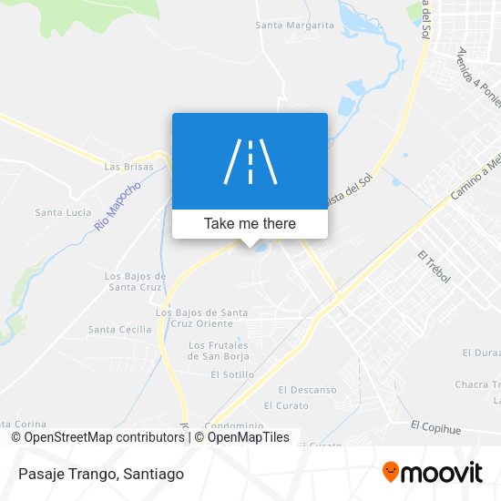 Mapa de Pasaje Trango