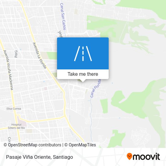 Mapa de Pasaje Viña Oriente