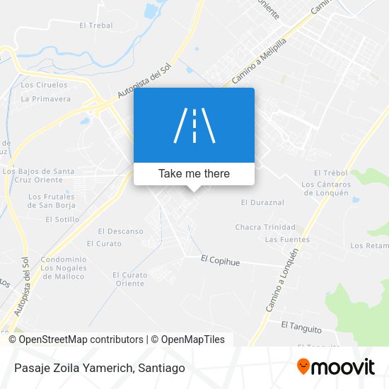 Mapa de Pasaje Zoila Yamerich