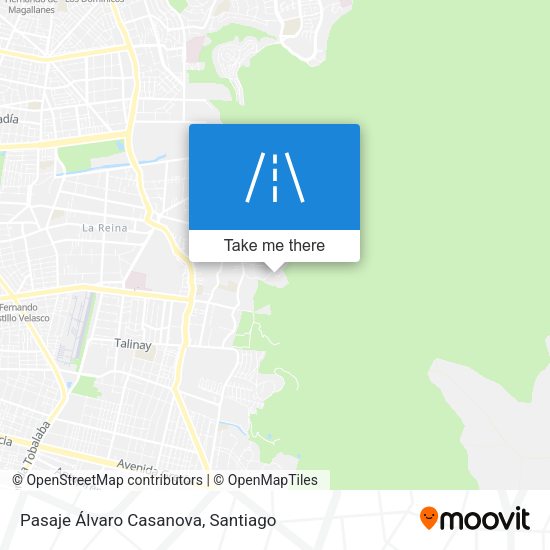 Pasaje Álvaro Casanova map