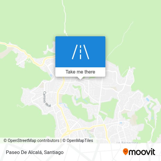 Mapa de Paseo De Alcalá