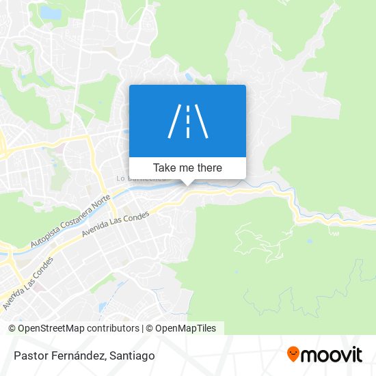 Pastor Fernández map