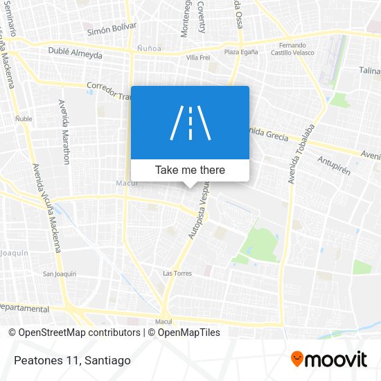 Mapa de Peatones 11