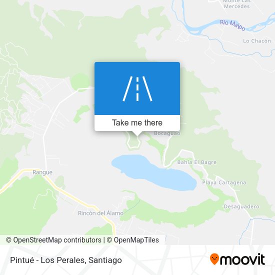 Pintué - Los Perales map