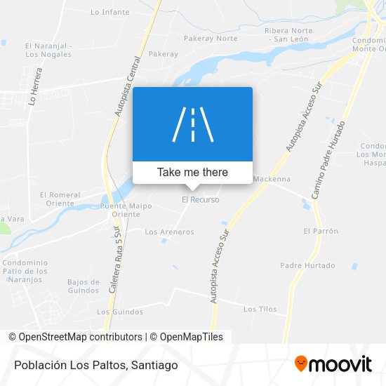 Mapa de Población Los Paltos