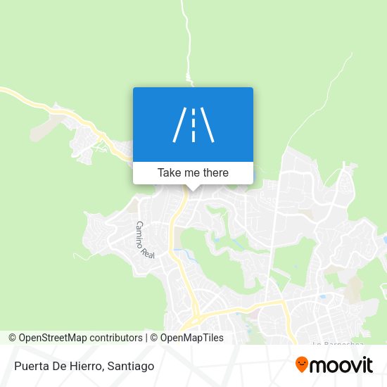 Mapa de Puerta De Hierro