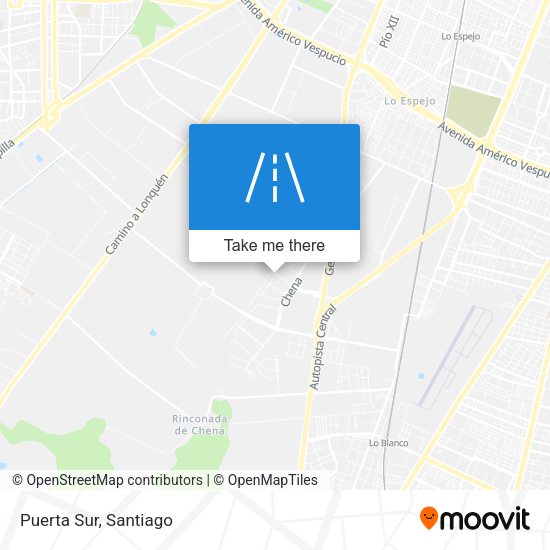 Mapa de Puerta Sur