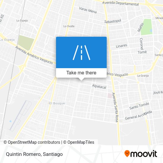 Mapa de Quintin Romero
