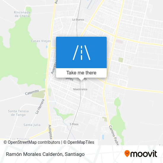Mapa de Ramón Morales Calderón