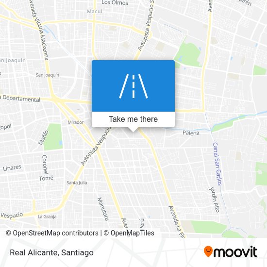 Mapa de Real Alicante