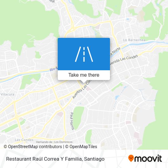 Mapa de Restaurant Raúl Correa Y Familia
