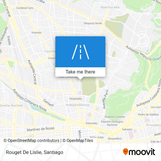 Mapa de Rouget De Lislie