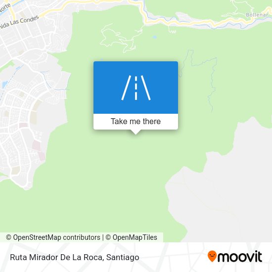 Ruta Mirador De La Roca map