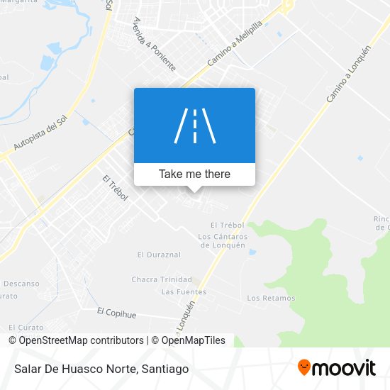 Mapa de Salar De Huasco Norte